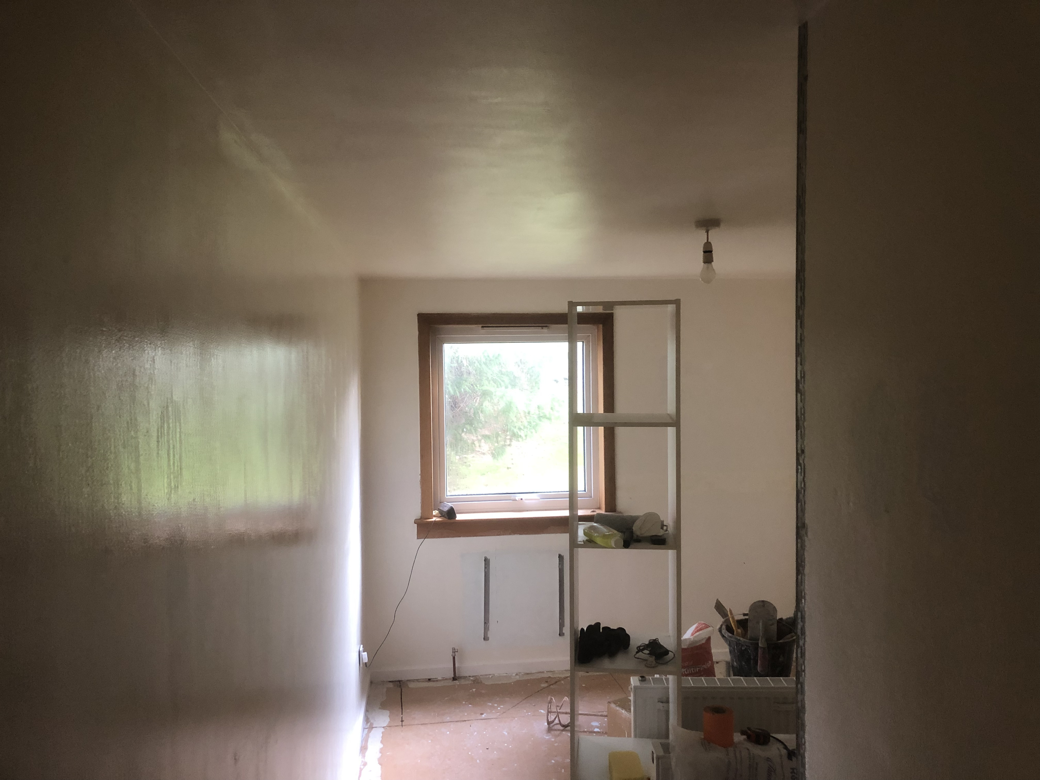 Before plastering work - Graeme