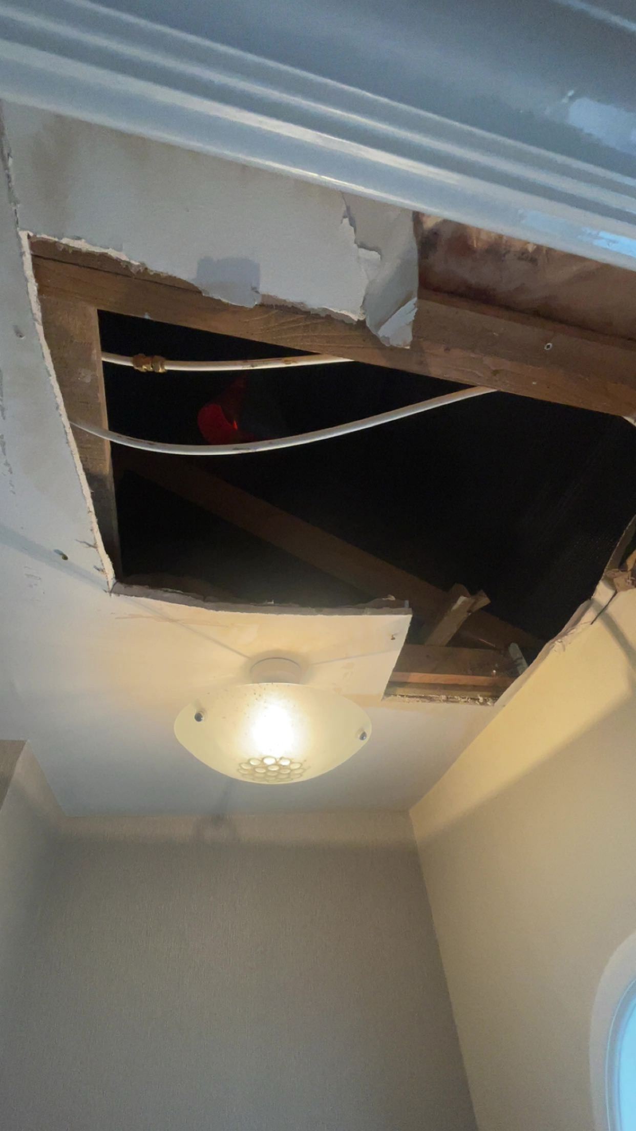 Before plastering work - Anita