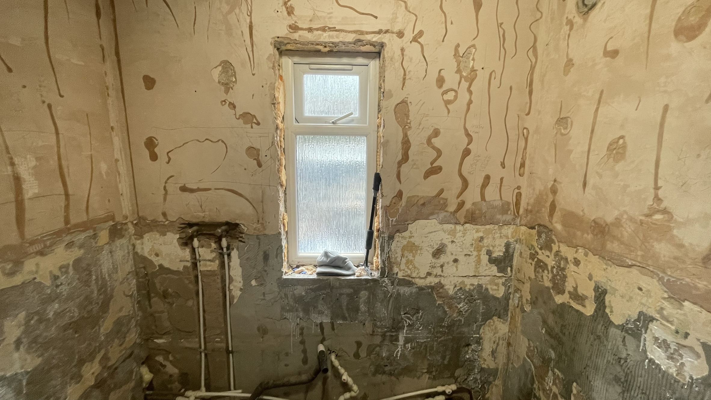 Before plastering work - John Hoggan